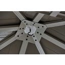 Pavillon Messina 10x12 champagner 3,6 x 3 m - 1 Stk