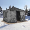 Sojag Winterabdeckung für Pavillon, grau - 10 x 12