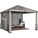 Pavillon Nanda 12x12 / 3,6 x 3,6 m, Champagner - 1 Stk