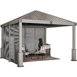 Pavillon Nanda 12x12 / 3,6 x 3,6 m, Champagner
