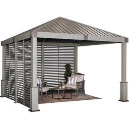 Pavillon Nanda 12x12 / 3,6 x 3,6 m, Champagner - 1 Stk