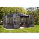 Pavillon Charleston 12x18 / 6 x 3,8 m, Anthrazit - 1 Stk