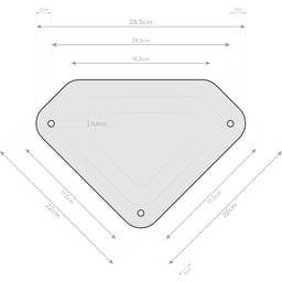 Pavillon Messina 10x12 / 3,6 x 3 m, Anthrazit - 1 Stk