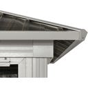 Pavillon Wintergarten Olan 1014 / 3 x 4,3 m, Anthrazit - 1 Stk