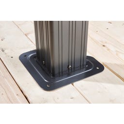 Pavillon Mykonos 10x12 / 3,6 x 3 m, Anthrazit - 1 Stk