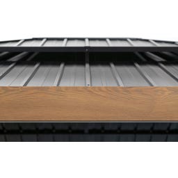 Pavillon Fontana 1012 | inkl. Moskitonetz 3,6 x 3 m, Holzoptik - 1 Stk