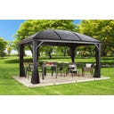 Pavillon Moreno 10x14 / 4,2 x 3 m, Anthrazit - 1 Stk