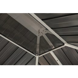 Pavillon Wintergarten Olan 1014 / 3 x 4,3 m, Anthrazit - 1 Stk