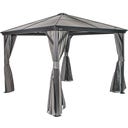 Pavillon Verona 10x10 / 3 x 3 m, Anthrazit - 1 Stk