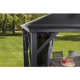 Pavillon Verona 10x14 / 4,2 x 3 m, Anthrazit - 1 Stk