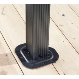 Pavillon Ventura 10x14 / 3 x 4,2 m, Anthrazit - 1 Stk