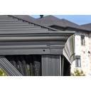 Pavillon Mykonos 10x14 / 4,2 x 3 m, Basaltgrau - 1 Stk