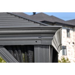 Pavillon Mykonos 10x14 / 4,2 x 3 m, Basaltgrau - 1 Stk