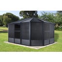 PavillonCharleston 12x12 / 3,8 x 3,8 m, Anthrazit - 1 Stk