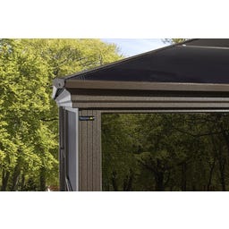 Pavillon Castel 12x14 / 4,3 x 3,6 m, Bronze - 1 Stk