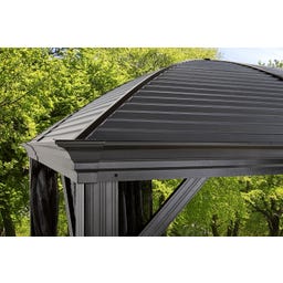 Pavillon Moreno 10x14 / 4,2 x 3 m, Anthrazit - 1 Stk