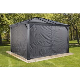 Pavillon Ventura 10x14 / 3 x 4,2 m, Anthrazit - 1 Stk