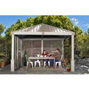 Pavillon Nanda 12x12 / 3,6 x 3,6 m, Champagner - 1 Stk