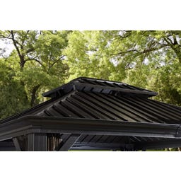 Pavillon Messina 10x12 / 3,6 x 3 m, Anthrazit - 1 Stk