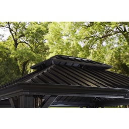 Pavillon Messina 12x16 / 4,8 x 3,6 m, Anthrazit - 1 Stk