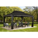 Pavillon Messina 12x16 / 4,8 x 3,6 m, Anthrazit - 1 Stk