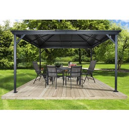 Pavillon Ventura 10x14 / 3 x 4,2 m, Anthrazit - 1 Stk