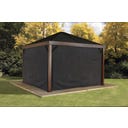 Vorhang-Set passend zu South Beach & Valencia, Dunkelgrau - 1 Stk