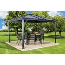 Pavillon Ventura 10x14 / 3 x 4,2 m, Anthrazit - 1 Stk