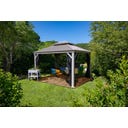 Pavillon Messina 12x16 / 4,8 x 3,6 m, Champagner - 1 Stk