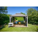 Pavillon Messina 12x16 / 4,8 x 3,6 m, Champagner - 1 Stk