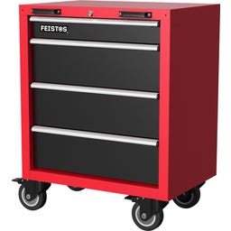 Feistos Werkstattwagen Julo - Schwarz/Rot