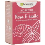 La Saponaria Sapone Rosa & Burro di Karit&egrave;