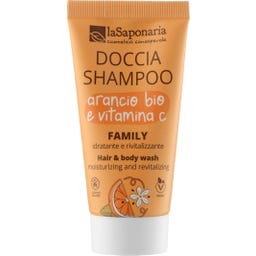 Family 2in1 Shampoo & Duschgel Bio-Orange & Vitamin C - 30 ml