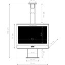 Westmann Grill & Kaminofen schwarz - 1 Stk