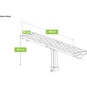 Seitenablage für Holzpavillon Devon 1212 & 1214 - 1 Stk