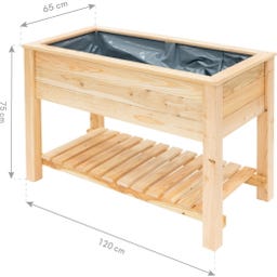 Westmann Stelzenhochbeet Emily mit Ablage - 1 Stk