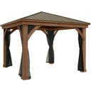 Westmann Moskitonetz Holzpavillon Devon - 12 x 12