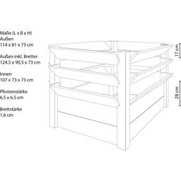 Westmann Premium Hochbeet - XXL