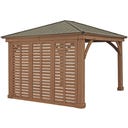 Seitenwand für Holzpavillon Devon 1212 & 1214 - 1 Stk