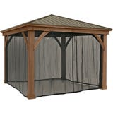 Westmann Moskitonetz Holzpavillon Devon