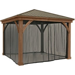 Westmann Moskitonetz Holzpavillon Devon - 12 x 12