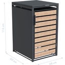 Westmann Mülltonnenbox Lacina - 1 x 240 L