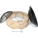 Westmann Feuerstelle Steinoptik - 1 Stk