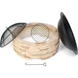 Westmann Feuerstelle Steinoptik - 1 Stk