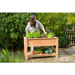 Westmann Stelzenhochbeet Emily mit Ablage - 1 Stk