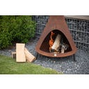 Westmann Feuerstelle, Ofen mit Rauchablass, rost - 1 Stk