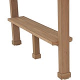 Seitenablage f&uuml;r Holzpavillon Devon 1212 & 1214