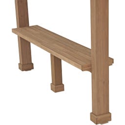 Seitenablage für Holzpavillon Devon 1212 & 1214 - 1 Stk