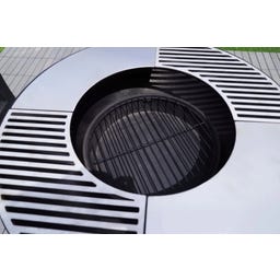 Westmann Grill, Plancha & Feuerplatte schwarz - 1 Stk