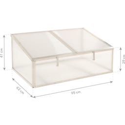 Frühbeetaufsatz Genus - passend für Hochbeet Klassik - 100